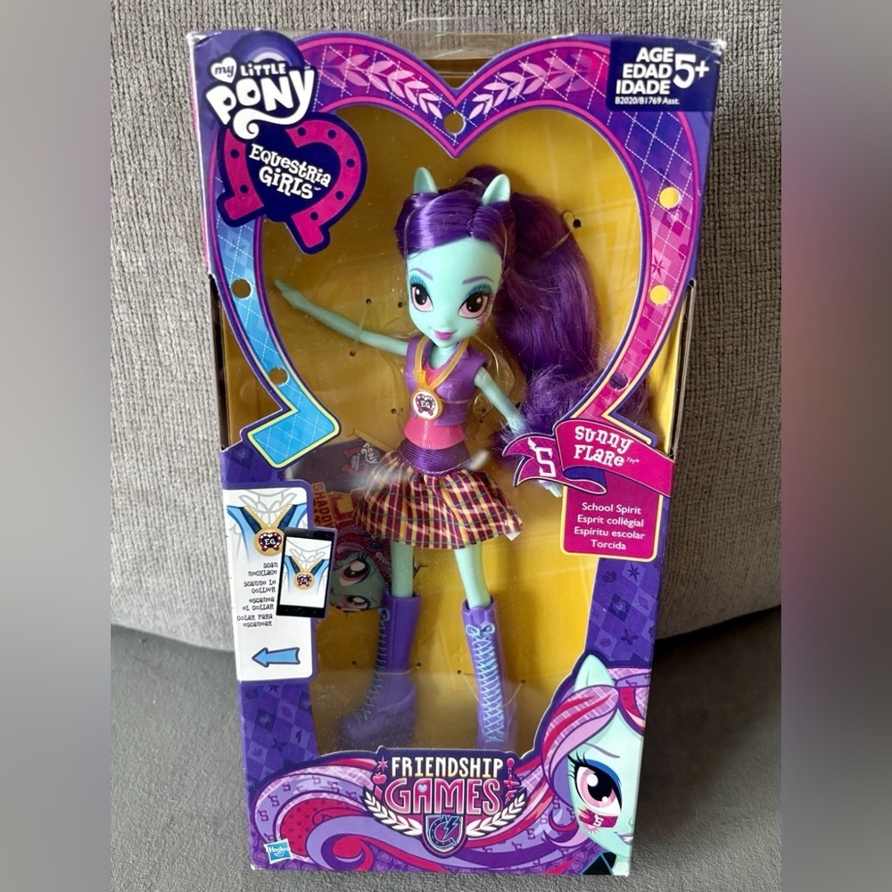 My Little Pony Equestria Girls Friendship Games Sunny Flare Doll Hasbro 2014